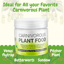 Load image into Gallery viewer, Carnivorous Plant Food, Designed for Venus Flytraps, Sundews and Pitcher Plants, 2.5oz