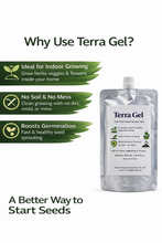 Load image into Gallery viewer, Terra Gel Seed Germination Kit – Easy-to-Use Soil-Free Propagation Station in Resealable Bag, Germinate Multiple Seeds at Once