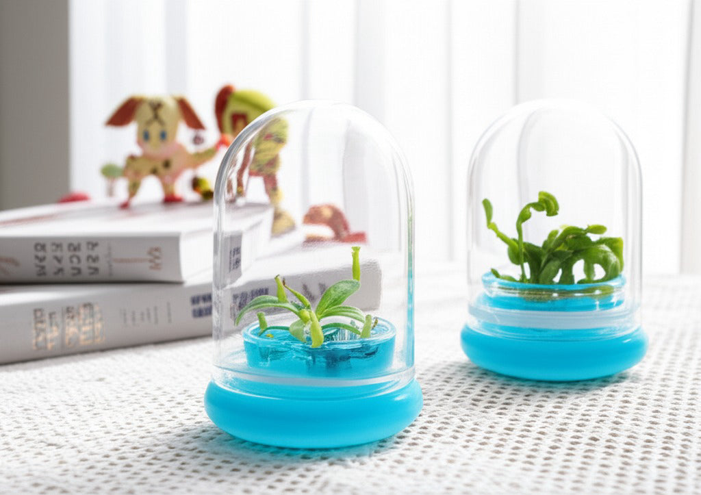 [Bundle] Venus Flytrap & Pitcher Plant, Insect Nightmare Set, Dome Glass