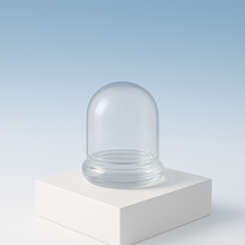 Load image into Gallery viewer, Bloomify Glass Small Dome – 2 x 2 x 2.5 Inches – Premium Anti-Fog Glass Cloche Bell Jar with Base- Perfect for Home Decor, Tabletop Displays, Terrariums, and Creative Projects (No Plants)

