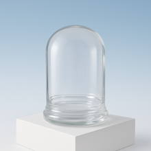 Load image into Gallery viewer, Bloomify Glass Dome Set – Large, Medium, and Small Domes – Premium Anti-Fog Glass Cloche Bell Jars with Base – Elevate Your Space with Timeless Elegance for Home Décor, Tabletop Displays, and Terrariums (No Plants)
