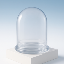 Load image into Gallery viewer, Bloomify Glass Dome Set – Large, Medium, and Small Domes – Premium Anti-Fog Glass Cloche Bell Jars with Base – Elevate Your Space with Timeless Elegance for Home Décor, Tabletop Displays, and Terrariums (No Plants)
