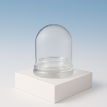 Load image into Gallery viewer, Bloomify Glass Small Dome – 2 x 2 x 2.5 Inches – Premium Anti-Fog Glass Cloche Bell Jar with Base- Perfect for Home Decor, Tabletop Displays, Terrariums, and Creative Projects (No Plants)
