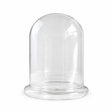 Load image into Gallery viewer, Bloomify Glass Dome – 5.7 x 5.7 x 6.7 Inches – Premium Anti-Fog Glass Cloche Bell Jar with Base – Perfect for Home Decor, Tabletop Display, and Terrarium – Stunning Decoration (No Plants)
