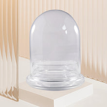 Load image into Gallery viewer, Bloomify Glass Large Dome – 3.5 x 3.5 x 4.3 Inches – Premium Anti-Fog Glass Cloche Bell Jar with Base - Perfect for Home Decor, Tabletop Displays, Terrariums, and Creative Projects (No Plants) - Orchid Gene
