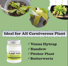 Load image into Gallery viewer, Carnivorous Plant Food, Designed for Venus Flytraps, Sundews and Pitcher Plants, 2.5oz - Orchid Gene
