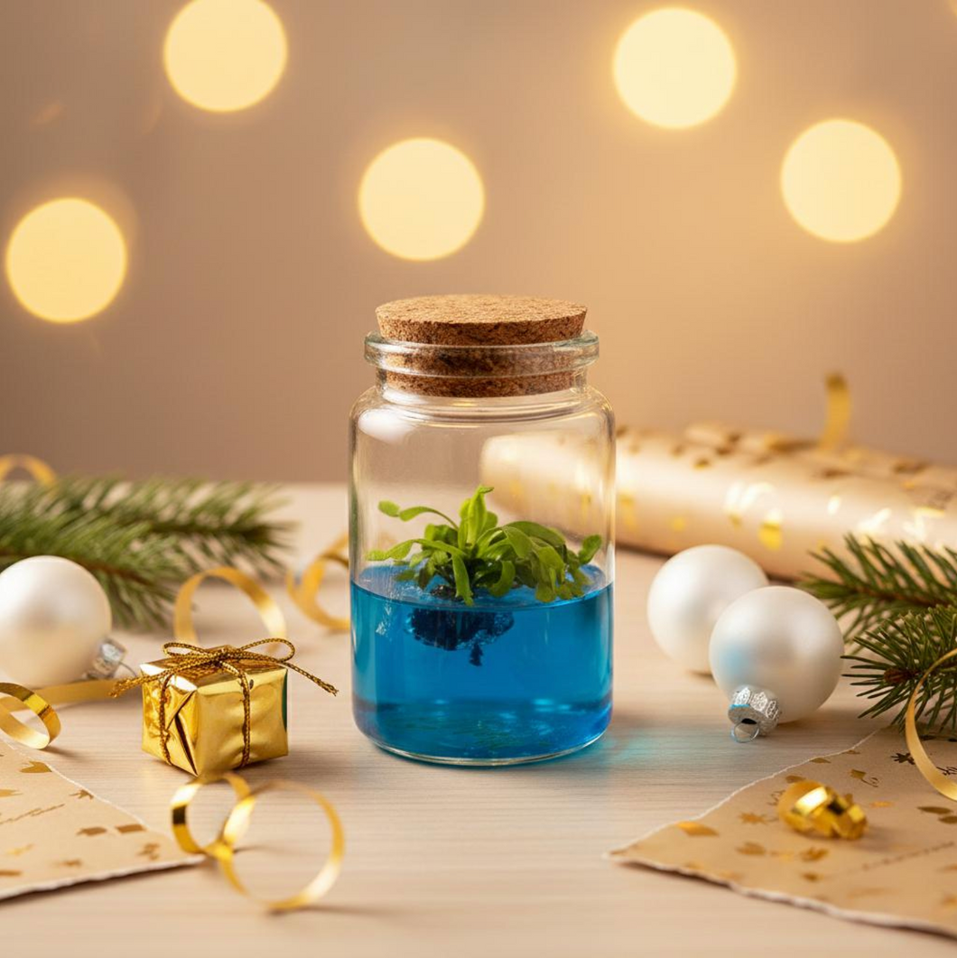 Venus Flytrap Terrarium DIY Kit , Live VFT Terrarium, Perfect Gift for All Ages, Educational Growing Plant, Exotic US Native Plant