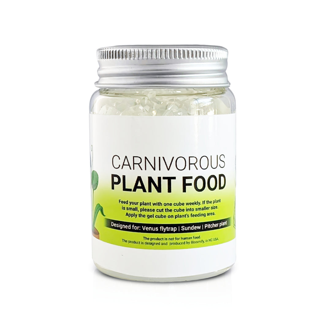 Carnivorous Plant Food, Designed for Venus Flytraps, Sundews and Pitcher Plants, 2.5oz
